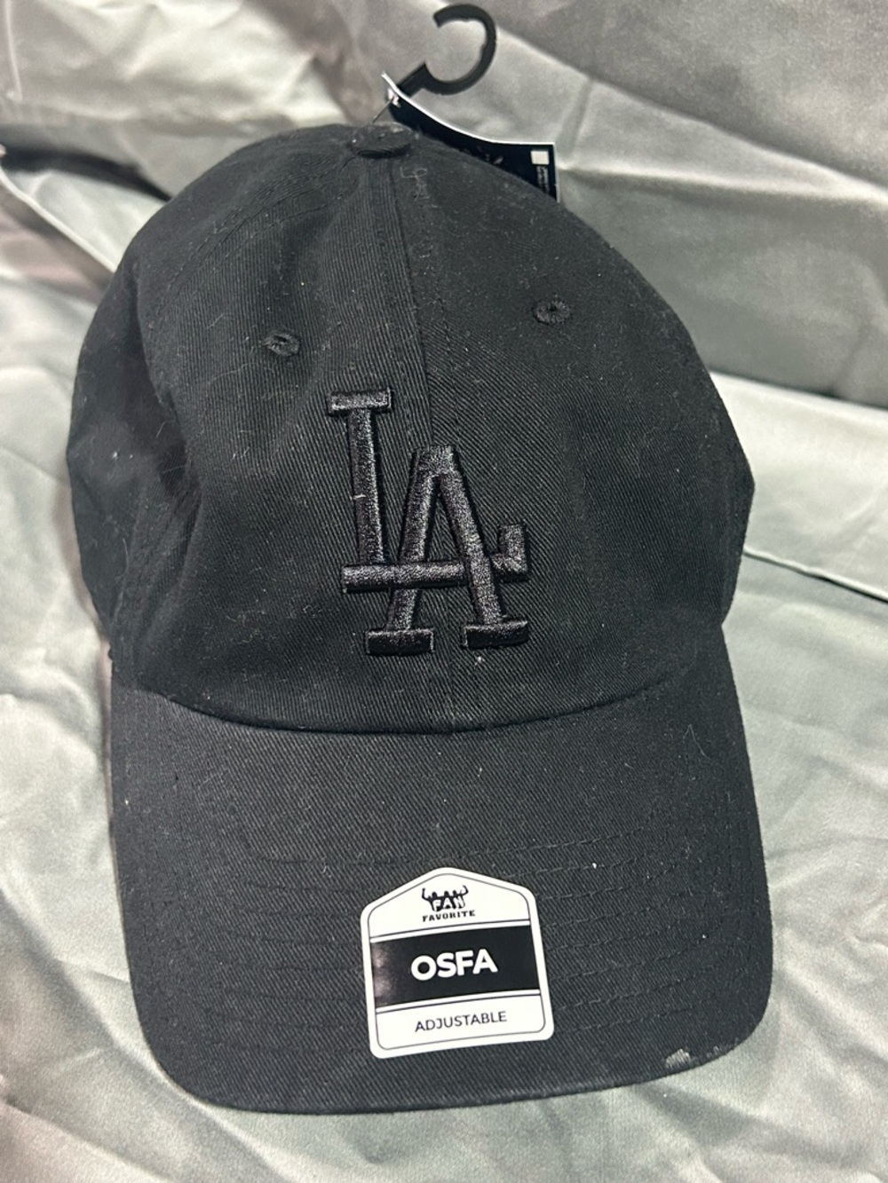 Genuine Merchandise Black Los Angeles Baseball Cap